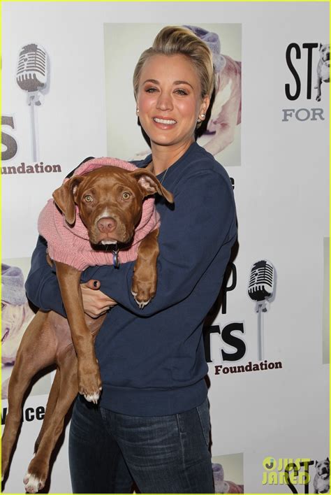 Full Sized Photo Of Kaley Cuoco Saves The Pitbulls 05 Photo 3233148