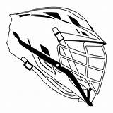 Lacrosse Helmet Webstockreview sketch template