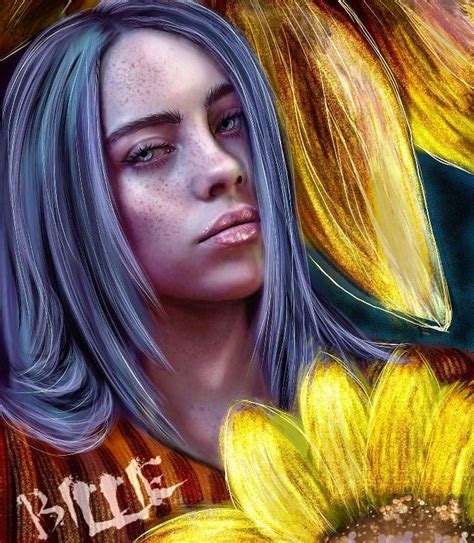 billie eilish art  atnattystudioart billie billie eilish dragon ball art