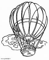 Air Hot Balloon Coloring Pages sketch template
