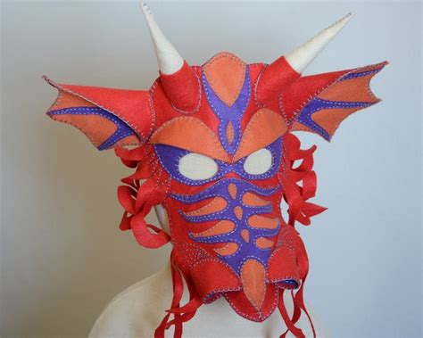 dragon mask  pattern