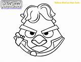 Angry Wars Birds Star Coloring Pages Han Solo Bird Portal Rio Yellow Space Printable Ii Printables Darth Chewbacca Colouring Vader sketch template