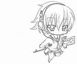Reki Cute Coloring Pages Chibi Another sketch template