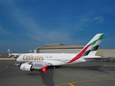 emirates refreshes livery     decades