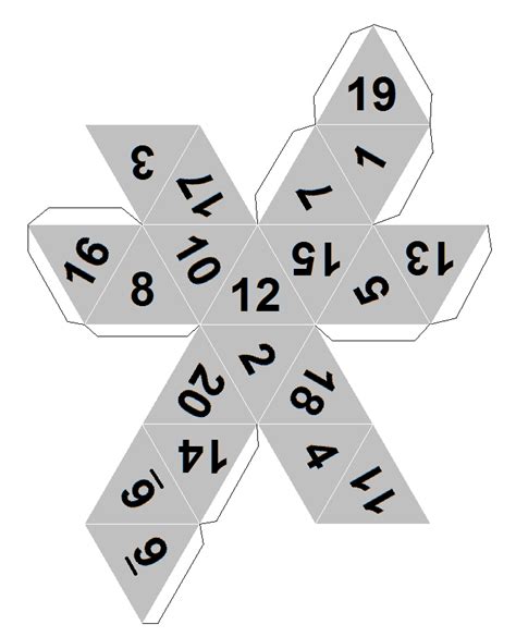 dicecollectorcoms paper dice templates