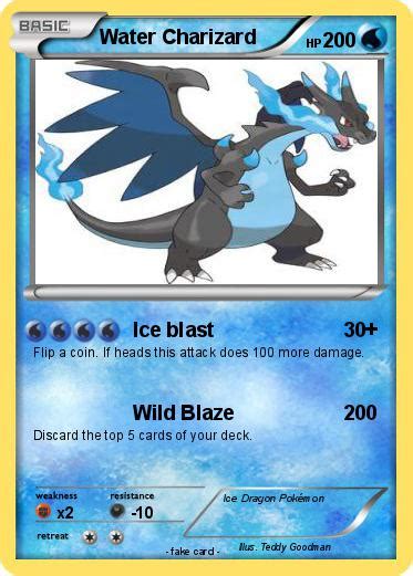 Pokémon Water Charizard 13 13 Ice Blast My Pokemon Card