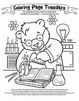 Coloring Science Pages Lab School Kids Chemistry Drawing Scientific Method Microscope Photosynthesis Sheet Sheets Worksheet Middle Getdrawings Physical Dulemba Bear sketch template