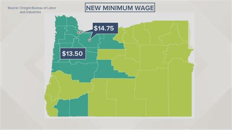 oregon raises minimum wage  july  kgwcom