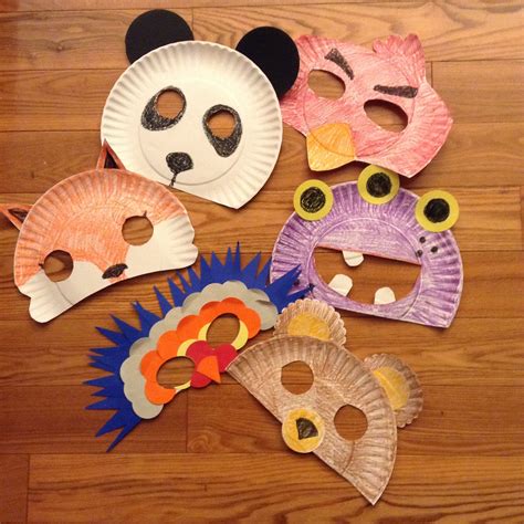 paper plate masks paper plate masks paper plates kids rugs crafts