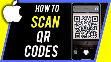 scan qr codes  iphone youtube