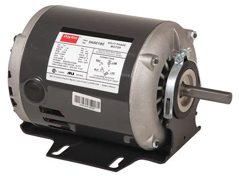 dayton general purpose motor  hp split phase nameplate rpm  voltage  ac