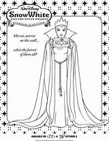 Queen Grimhilde sketch template