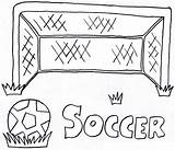 Soccer Coloring Pages Printable Kids Coloring4free Ball Goal Template Fire sketch template
