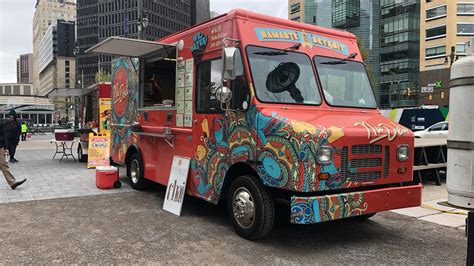 food trucks stand   fusion cuisine  global influence
