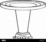 Baptismal Font Water Vector Traditional Stock Holy Catholic Church Alamy sketch template