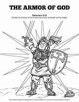 Armor Getdrawings Ephesians Activities sketch template