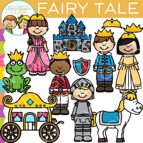 kids fairy tale clip art images illustrations whimsy clips