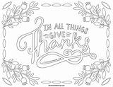 Thanks Give Pages Coloring Colouring Lord Verse Printable Cards Bluechairblessing Sheet Adult Trending Days Last sketch template