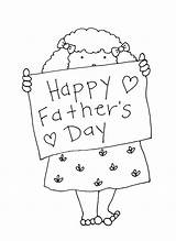 Happy Drawing Fathers Father Digi Stamps Dearie Dolls Getdrawings Stamp sketch template
