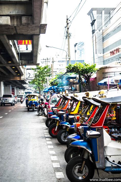 Bangkok Tuk Tuk Tour Views Of The City From The Back Of