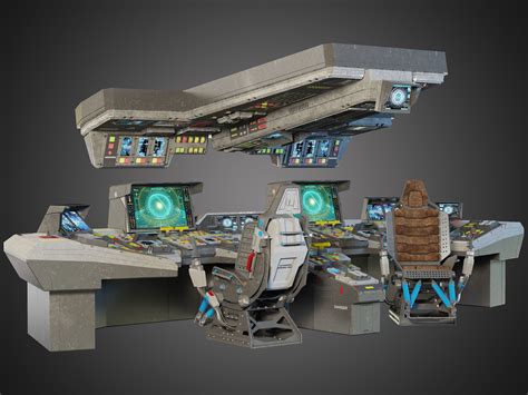 spaceship bridge interior  model spaceship design spaceship