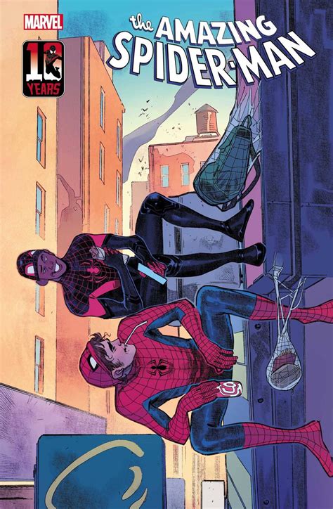 miles morales teams up with the marvel universe in new 10th anniversary
