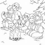 Issue Lumberjanes Preview sketch template