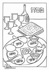 Passover Coloring Pages Getdrawings Drawing sketch template