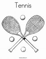 Tennis Twisty sketch template