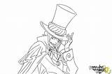 Exorcist Mephisto sketch template