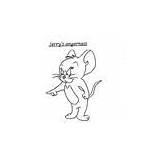Jerry Coloring Printable Cheese Kids sketch template