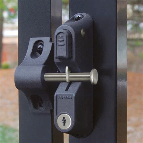 garddog locking gravity latch  sided key entry gate latches