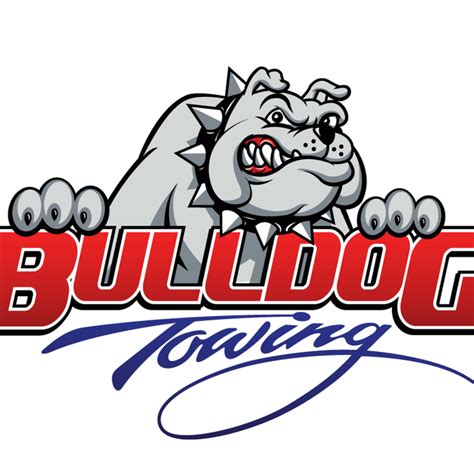 bulldog towing logo logo design contest