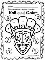 Mardi Gras Activities Kindergarten Preschool Worksheets Crafts Color Number Carnival Gra Choose Board sketch template