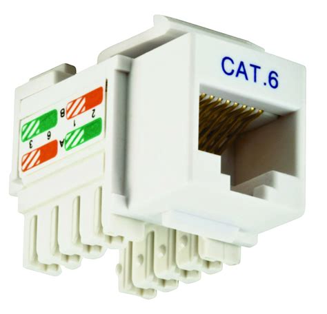 keystone jack rj  cat   de computacion conectores