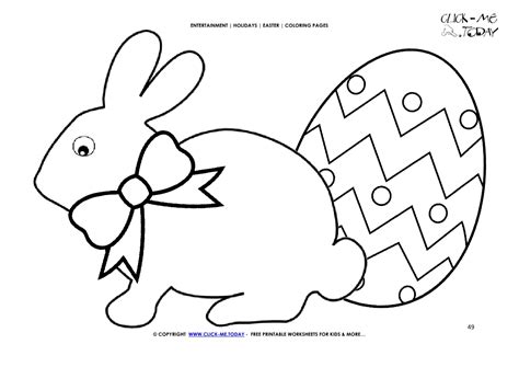 easter coloring page  easter bunnie  detailed egg