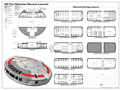 traveller blog  starship geomorph   ton modular saucer launch