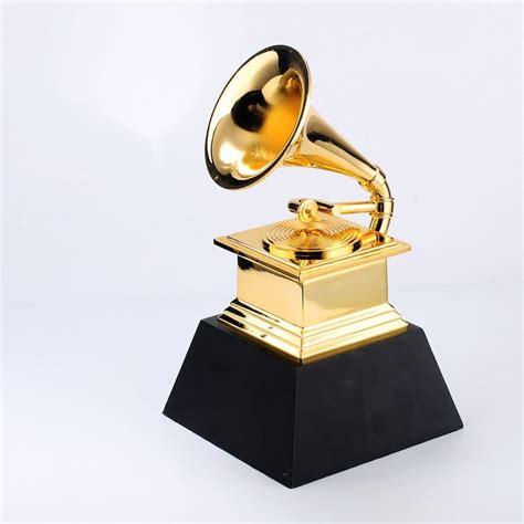 real gold plated grammy award trophy souvenirs  etsy