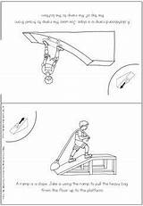 Inclined Plane Coloring Booklet Machines Simple Slope Teacherspayteachers Sold sketch template