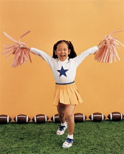 Create This Homemade Cheerleader Costume With Items You Can Find In The