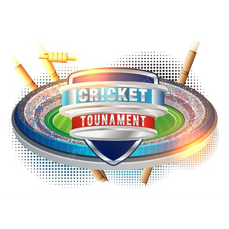 cricket tournament banner design vector image collections
