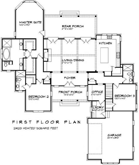 image result  open floor plan  dining living kitchen    bedroom house plans