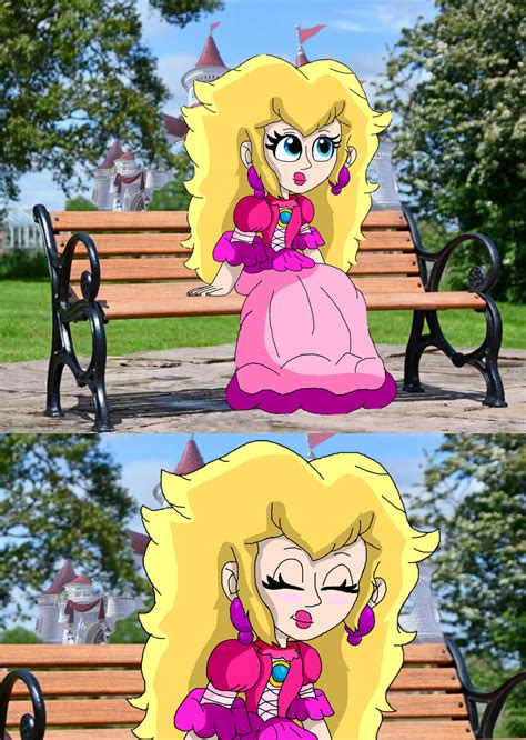 Mario And Peach Sitting Down Pt 2 Bowser Sees By Johnv2004 On Deviantart