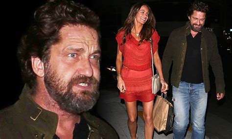 Gerard Butler Has Date Night With Morgan Brown Daily Mail Online