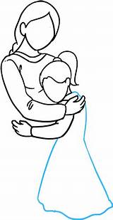 Hugging Pinclipart sketch template