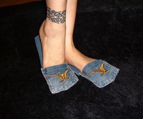 Turn Your Jeans Into Earth Friendly Sandals