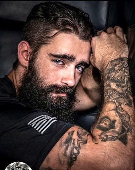 male models  tattoos  beards