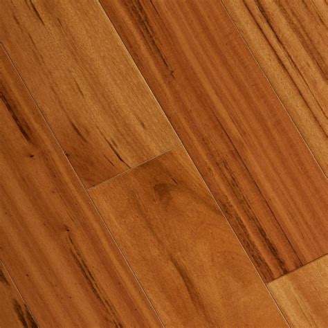 home legend tigerwood   thick    wide  varying length click lock exotic hardwood
