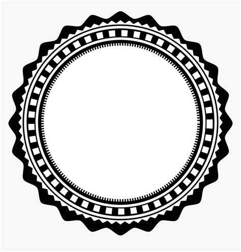 fancy badge transparent circle logo template hd png