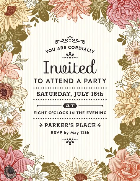 put   party invite pictures  invitation template